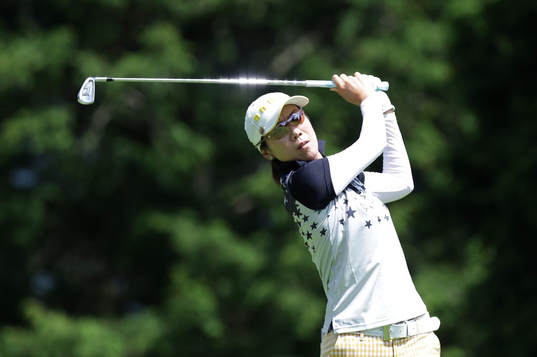 CAT Ladies　2日目　李　知姫　＜写真：Chung Sung-Jun/Getty Images＞