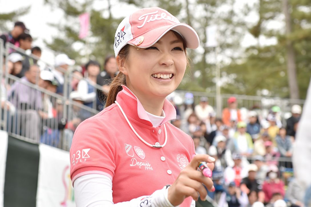 スタジオアリス女子オープン　最終日　菊地 絵理香　＜Photo：Atsushi Tomura/Getty images＞