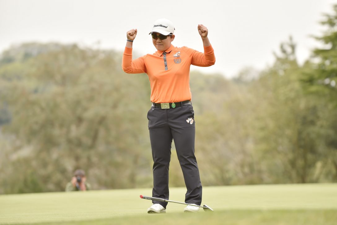 スタジオアリス女子オープン　最終日　申 ジエ　＜Photo：Atsushi Tomura/Getty images＞
