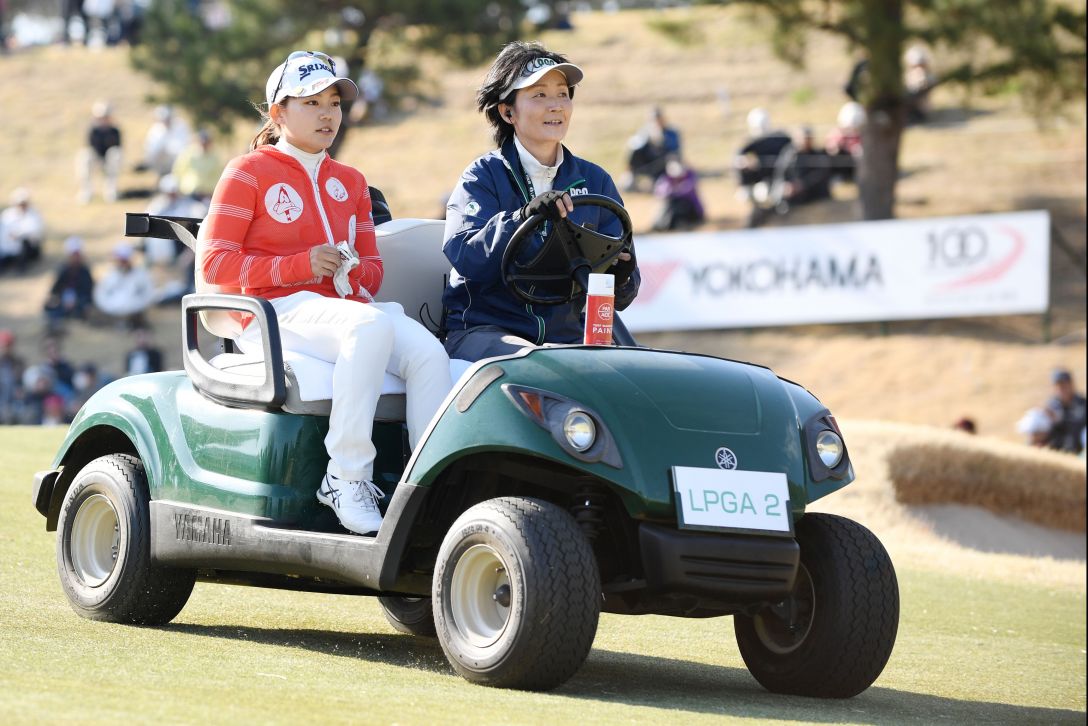 ヨコハマタイヤゴルフトーナメント PRGRレディスカップ　最終日　藤崎 莉歩　＜Photo：Atsushi Tomura/Getty Images＞