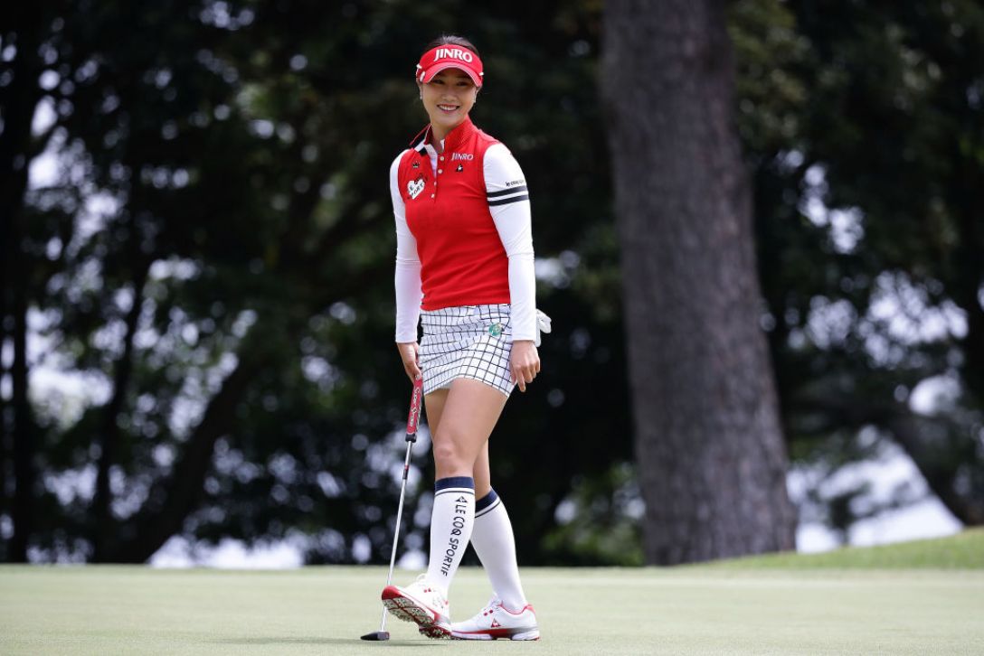 フジサンケイレディスクラシック　1日目　キムハヌル　＜Photo：Chung Sung-Jun/Getty Images＞