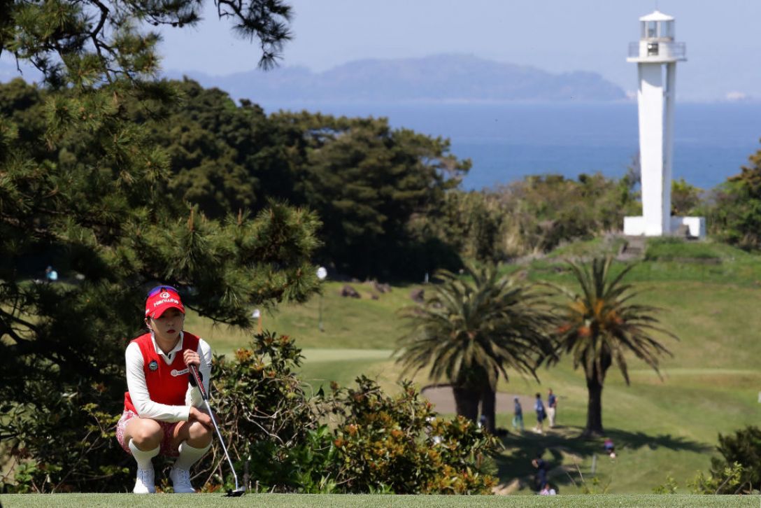 フジサンケイレディスクラシック　最終日　ユンチェヨン　＜Photo：Chung Sung-Jun/Getty Images＞