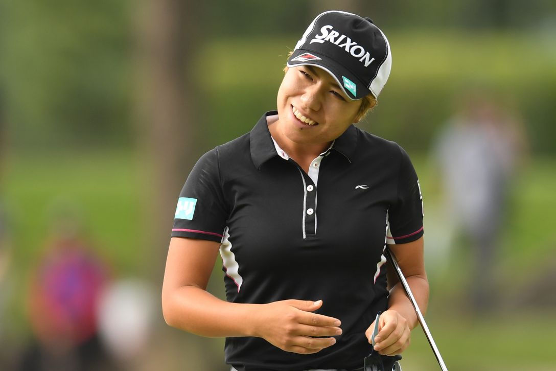 サントリーレディスオープンゴルフトーナメント　1日目　岡山絵里　＜Photo：Atsushi Tomura/Getty Images＞