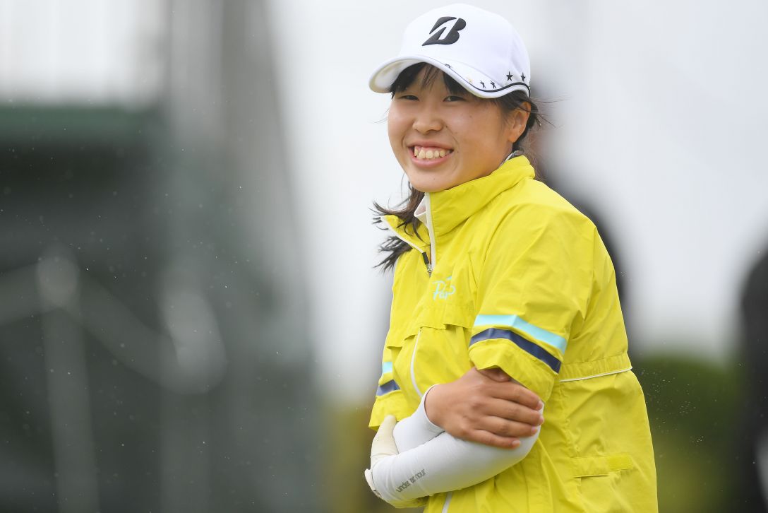 スタジオアリス女子オープン　第1日　岡田樹花　＜Photo：Atsushi Tomura/Getty Images＞
