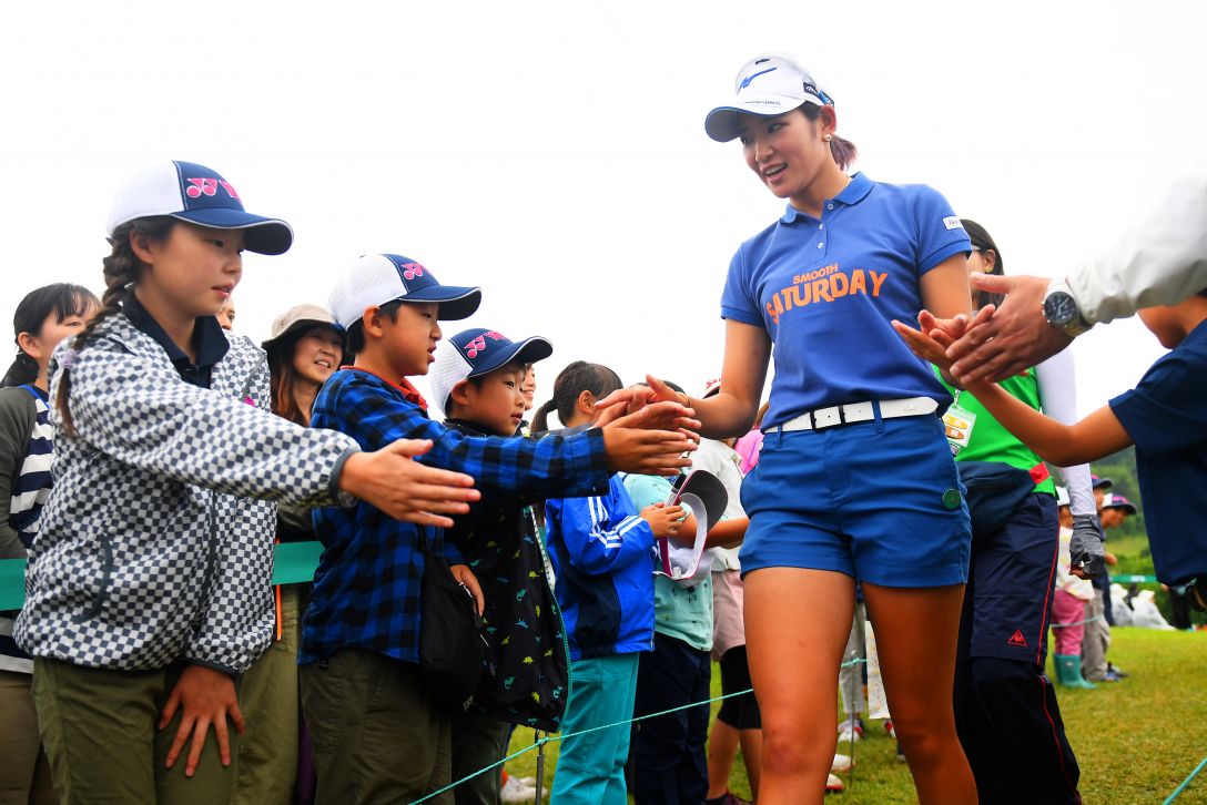 ヨネックスレディスゴルフトーナメント　第2日　原英莉花　＜Photo：Atsushi Tomura/Getty Images＞