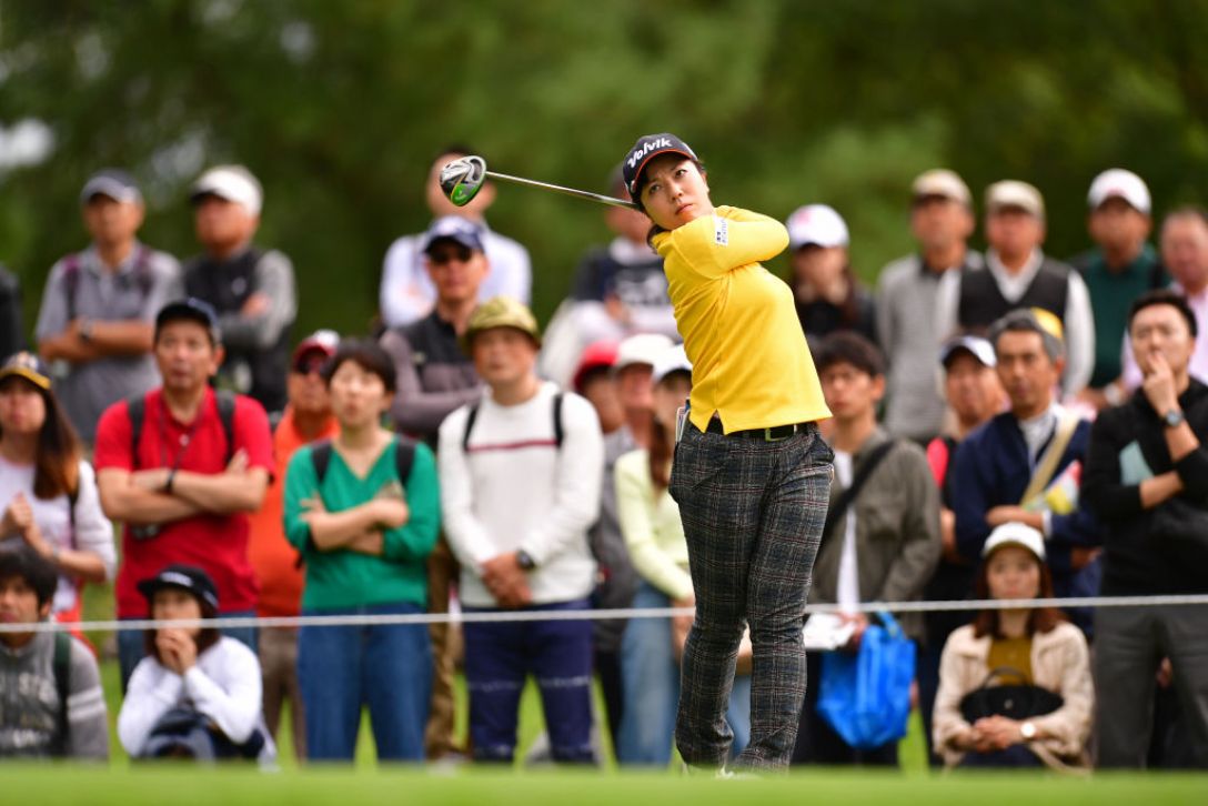 NOBUTA GROUP マスターズGCレディース　第3日　下川めぐみ＜Photo：Atsushi tomura/Getty Images＞