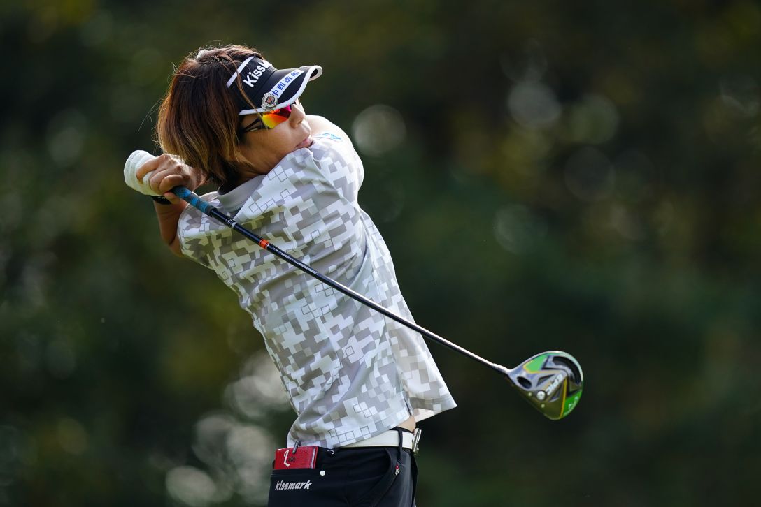 JLPGAツアーチャンピオンシップリコーカップ　第1日　穴井詩　＜Photo：Ken Ishii/Getty Images＞