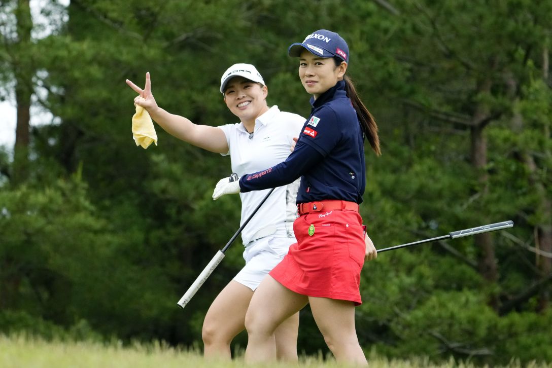 山本景子 小橋絵利子 Jlpga 日本女子プロゴルフ協会