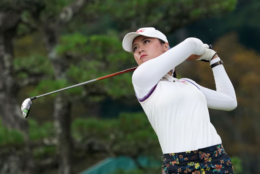 2021 中国新聞ちゅーピーレディースカップ　第1日　ﾇｯｸ・ｽｶﾊﾟﾝ　＜Photo：Toru Hanai/Getty Images＞