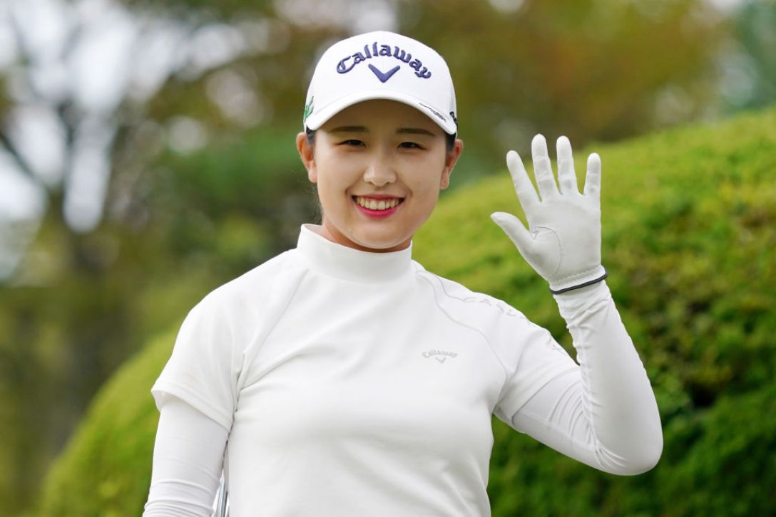 2021 中国新聞ちゅーピーレディースカップ　第1日　リハナ　＜Photo：Toru Hanai/Getty Images＞