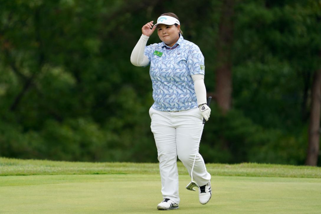 2021 中国新聞ちゅーピーレディースカップ　第1日　鈴木麻綾　＜Photo：Toru Hanai/Getty Images＞