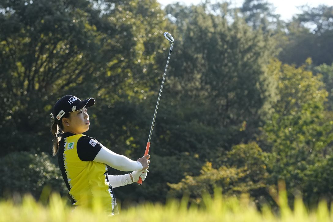 日台交流うどん県レディースゴルフトーナメント　第2日　後藤未有　＜Photo：Ken Ishii/Getty Images＞