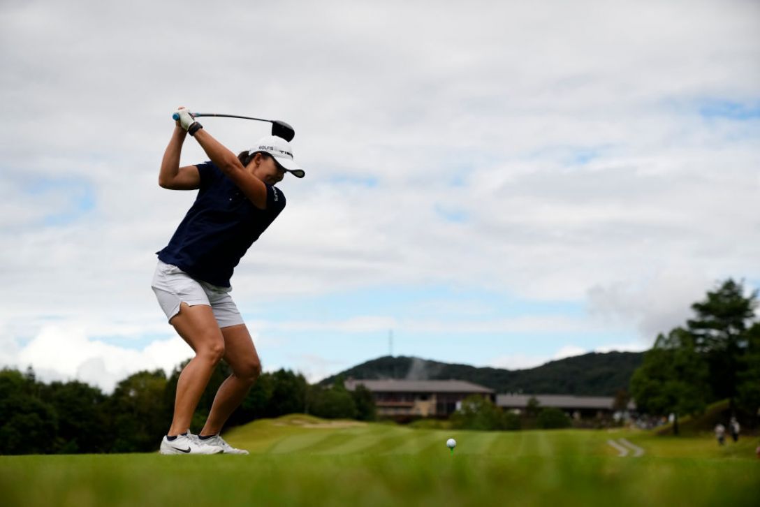 日台交流うどん県レディースゴルフトーナメント　最終日　山本景子　＜Photo：Ken Ishii/Getty Images＞