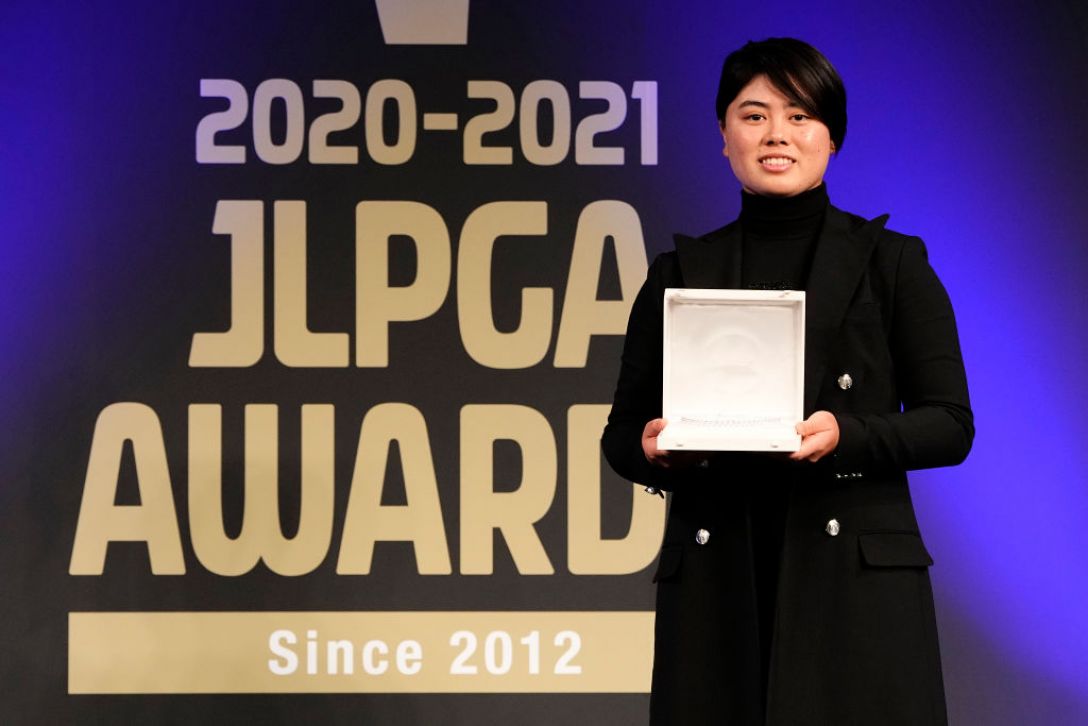 JLPGAアワード2020-2021　笹生優花　＜Photo：Atsushi Tomura/Getty Images＞
