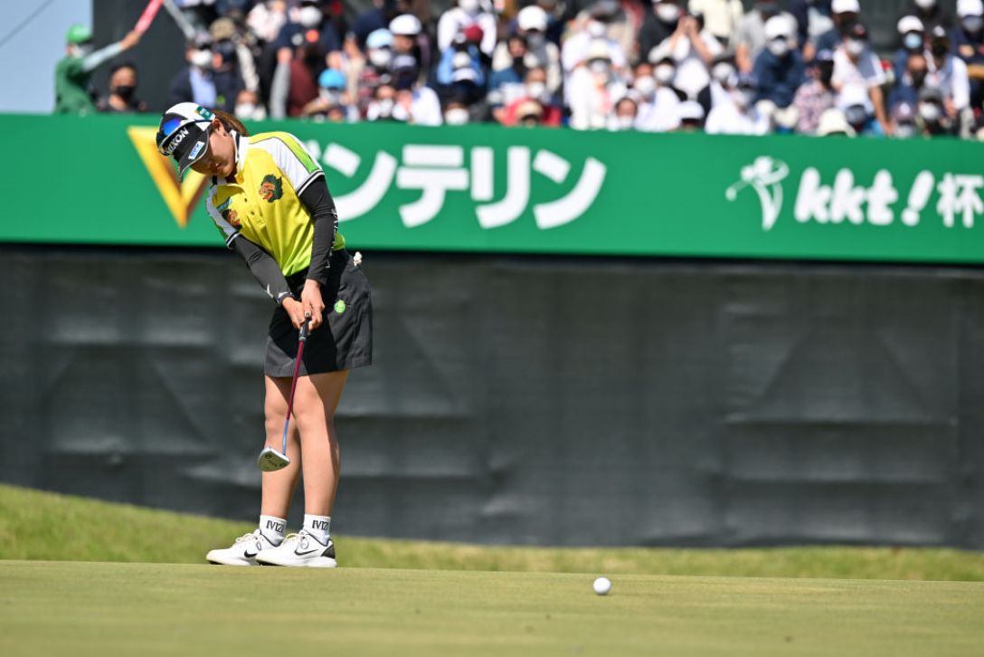 KKT杯バンテリンレディスオープン　最終日　小倉彩愛　＜Photo：Atsushi Tomura/Getty Images＞