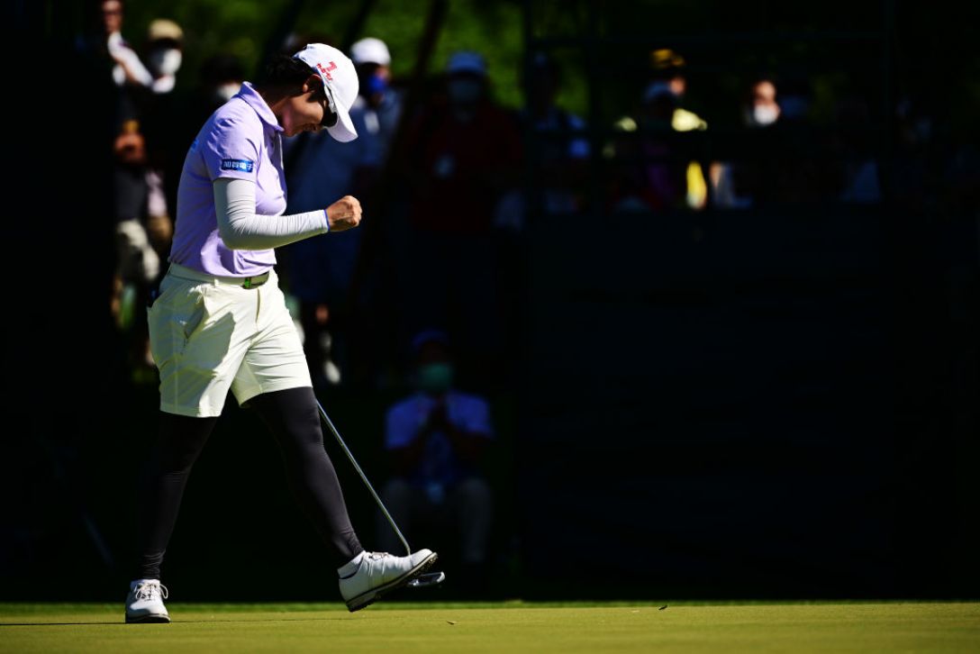 アース・モンダミンカップ　最終日　川岸史果　＜Photo：Atsushi Tomura/Getty Images＞