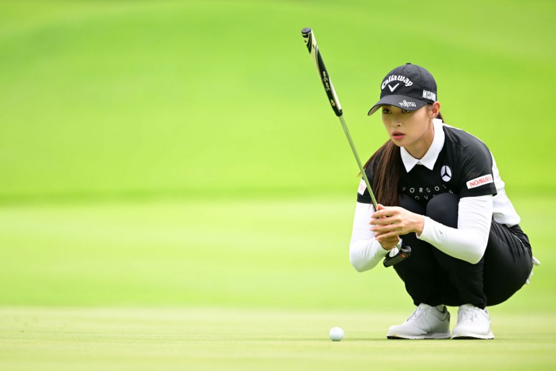 CAT Ladies2022　第2日　柏原明日架　＜Photo：Atsushi Tomura/Getty Images＞