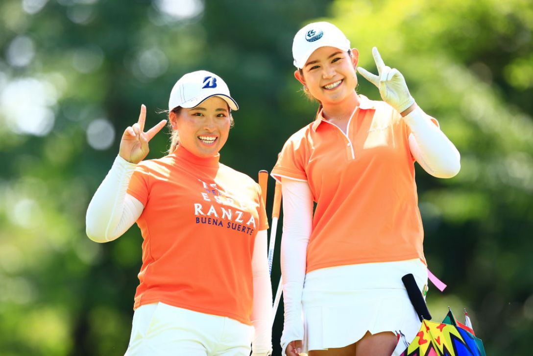 山陰ご縁むす美レディース　最終日　奥山友梨　倉田珠里亜　＜Photo：Shintaro Wada/Getty Images＞