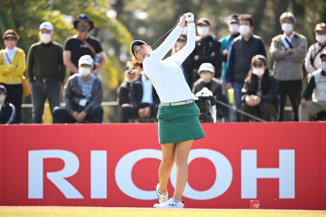 JLPGAツアーチャンピオンシップリコーカップ　第2日　福田真未　＜Photo：Kenta Harada/Getty Images＞