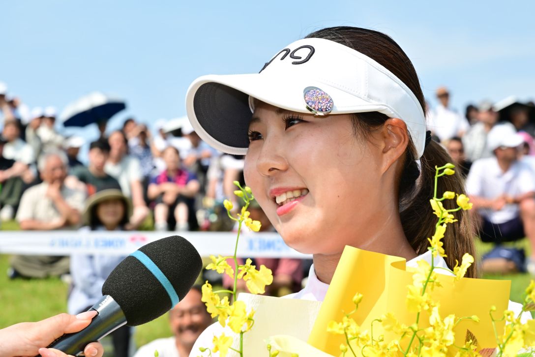エポック ワン【髙野愛姫】大逆転でJLPGAツアー初優勝（25.6.8） 逆転でJLPGAツアー初優勝を挙げた #髙野愛姫 選手からファンの