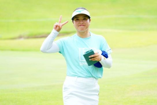 仲村果乃が12番で自身ツアー初エース達成