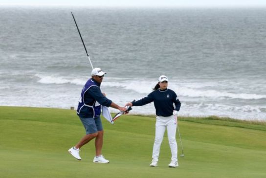 日本勢上位独占　岡山絵里と竹田麗央が首位発進