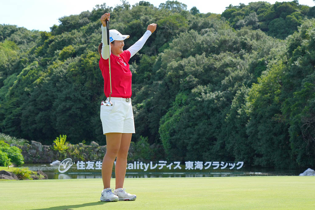 神谷そらのみ空 神谷そら－逃げ切りV 大接戦を制す｜JLPGA｜日本女子プロゴルフ協会