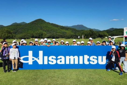 「Hello,Golf！社会科見学プログラム」at サロンパスレディスオープン