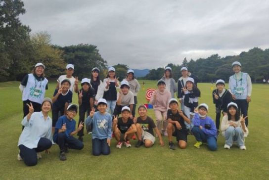 「Hello,Golf！社会科見学プログラム」atスタンレーレディスホンダゴルフトーナメント